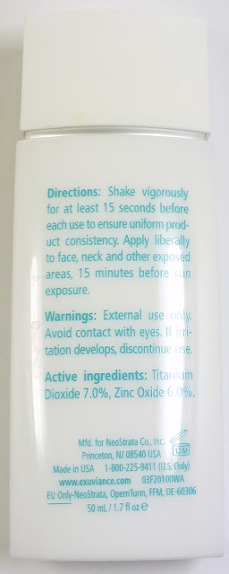 Exuviance Sheer Daily Protector Sunscreen SPF 50