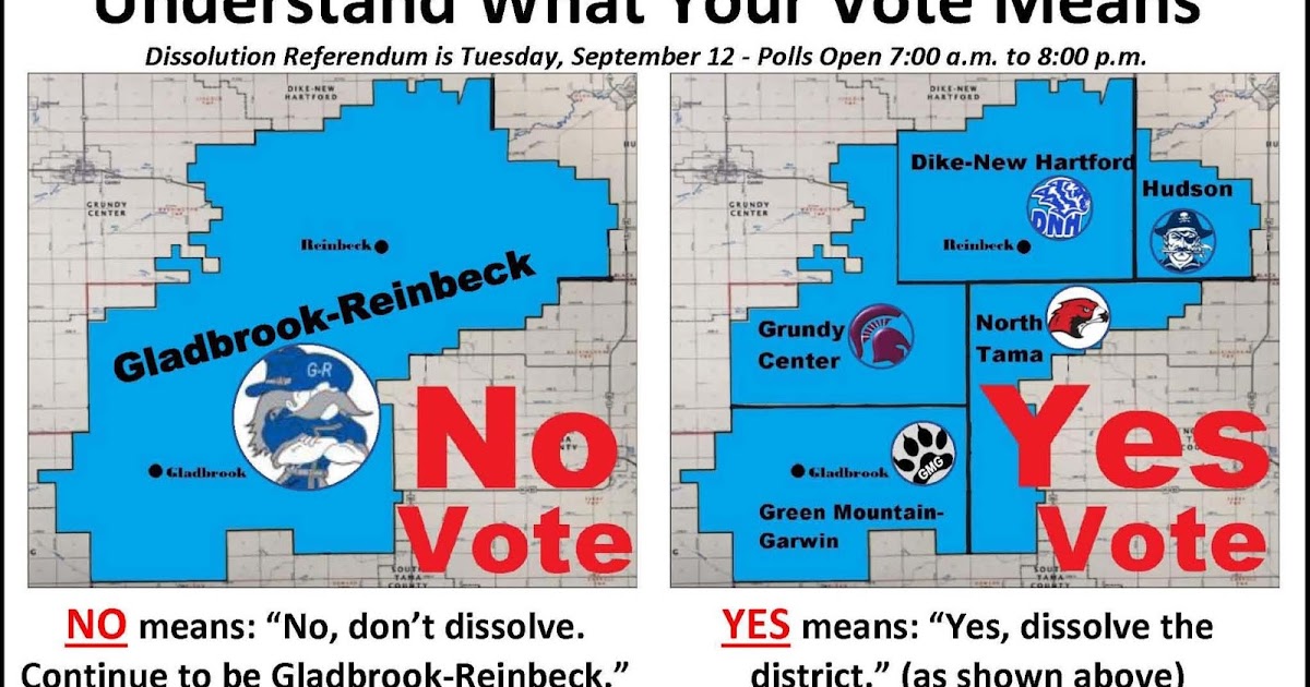 GladbrookReinbeck Superintendent's Blog It’s Official Dissolution