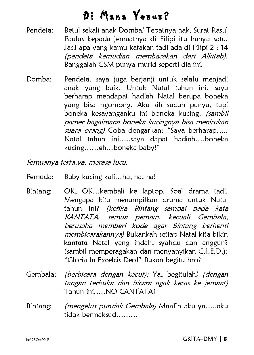 35 Terbaik Untuk Naskah Drama Natal Tentang Memberi Ide Buat Kamu