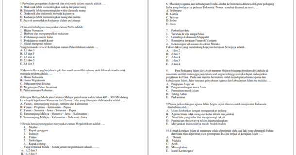 Viral Soal Usbn Pkn Sd 2019 Dan Kunci Jawaban Paling Dicari