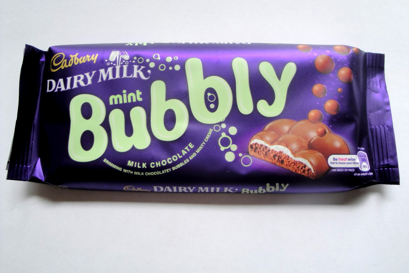 Grocery Gems Cadbury's Dairy Milk Mint Bubbly