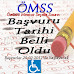 ÖMSS başvuru tarihi 20 Şubat 2012 olarak açıklandı
