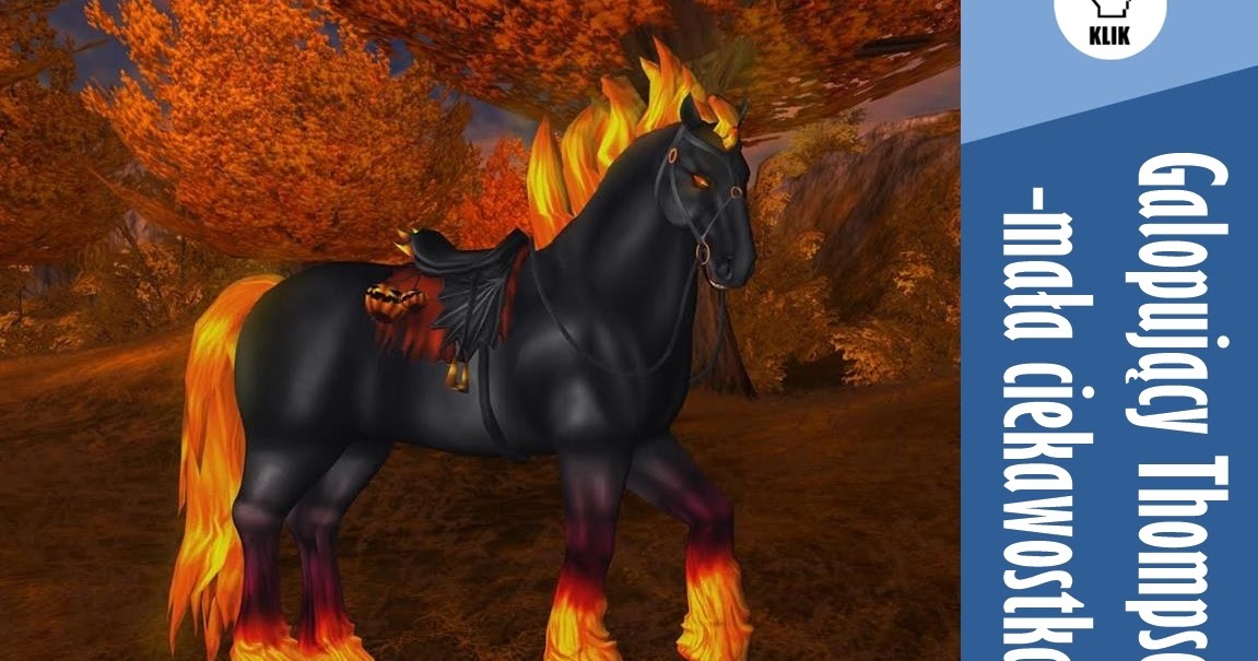 Star Stable Online Mel Galopujący Thompson mała ciekawostka
