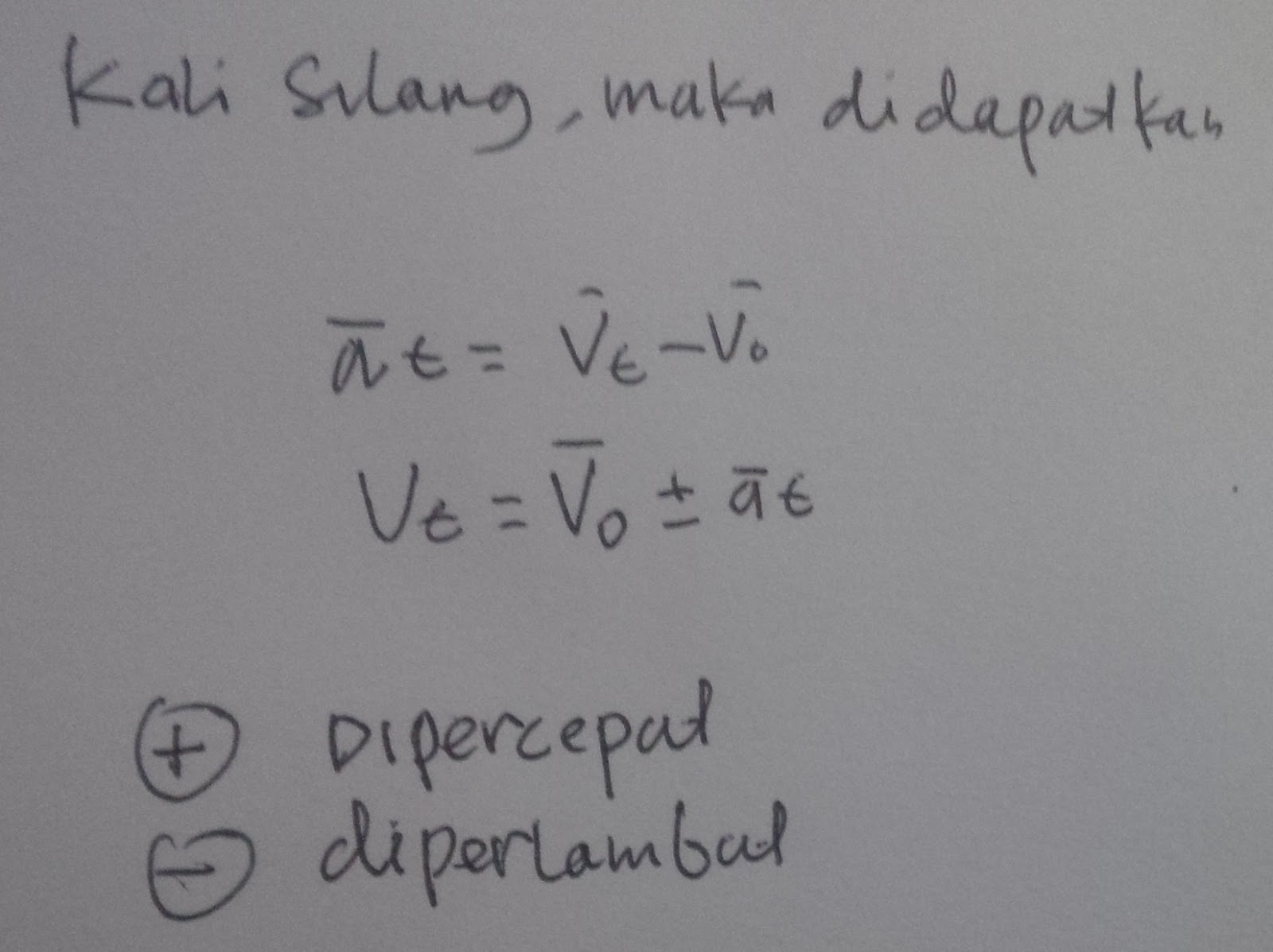 Secara umum, dengan menggunakan persamaan pada GLB dengan