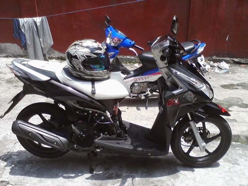 Modif Vario 125 Warna Hitam | Modifikasi Motor Terbaru