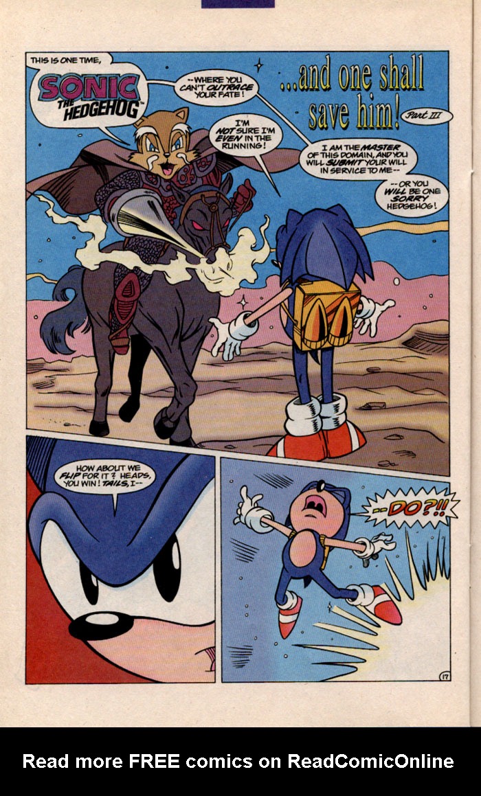 Read online Sonic The Hedgehog comic -  Issue #41 - 20