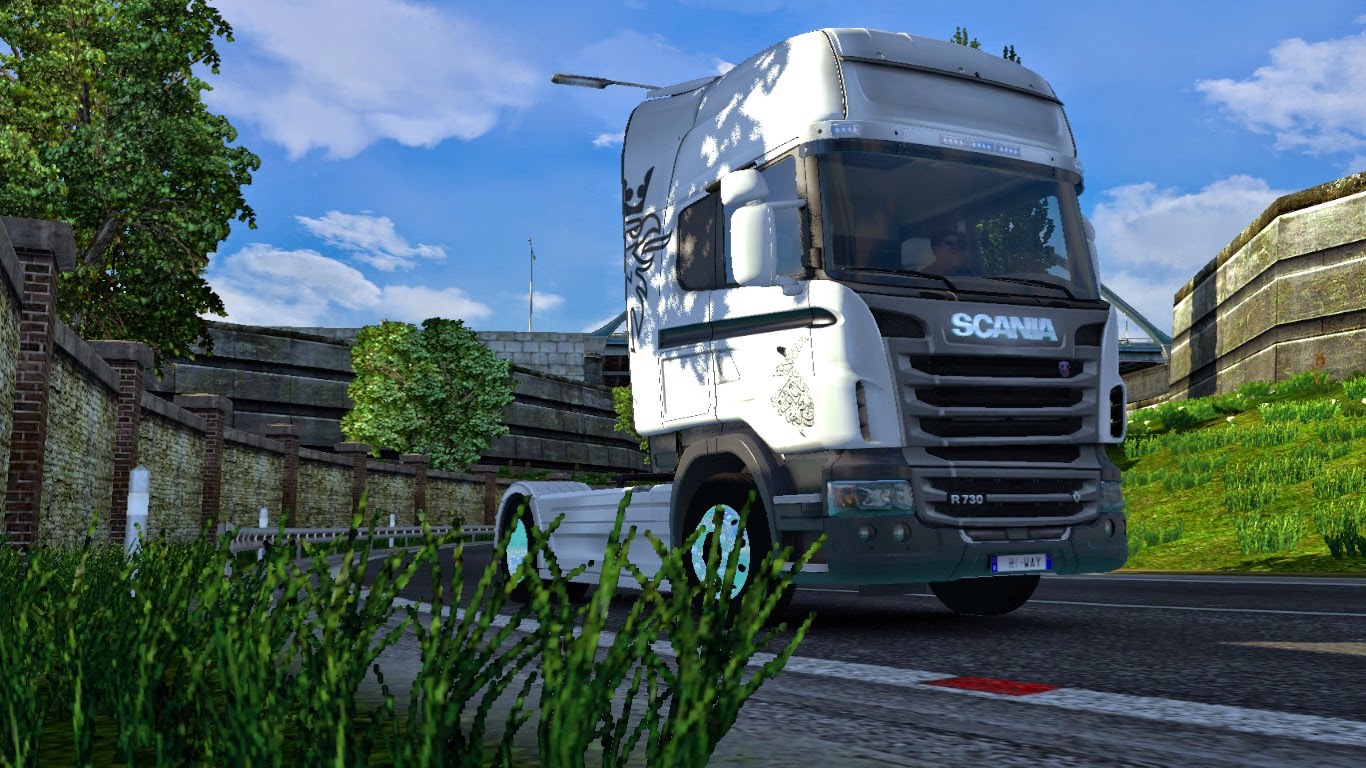 Scania Sade Skin leti7kedil Ets 2 Mod