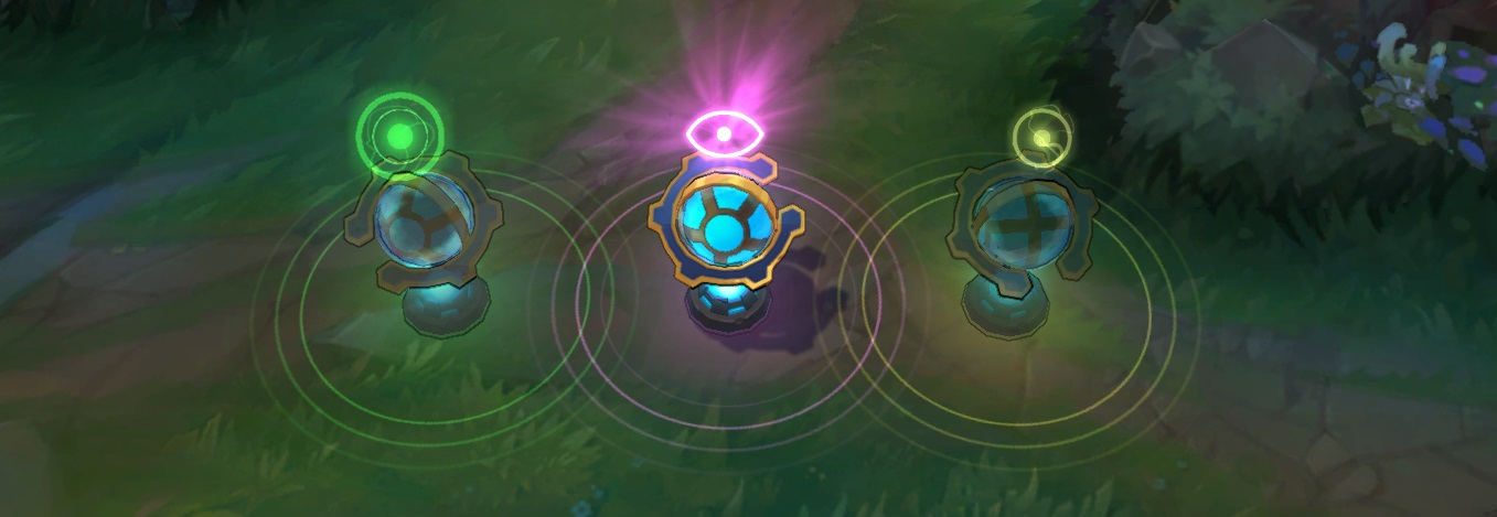 Hextech ward skin