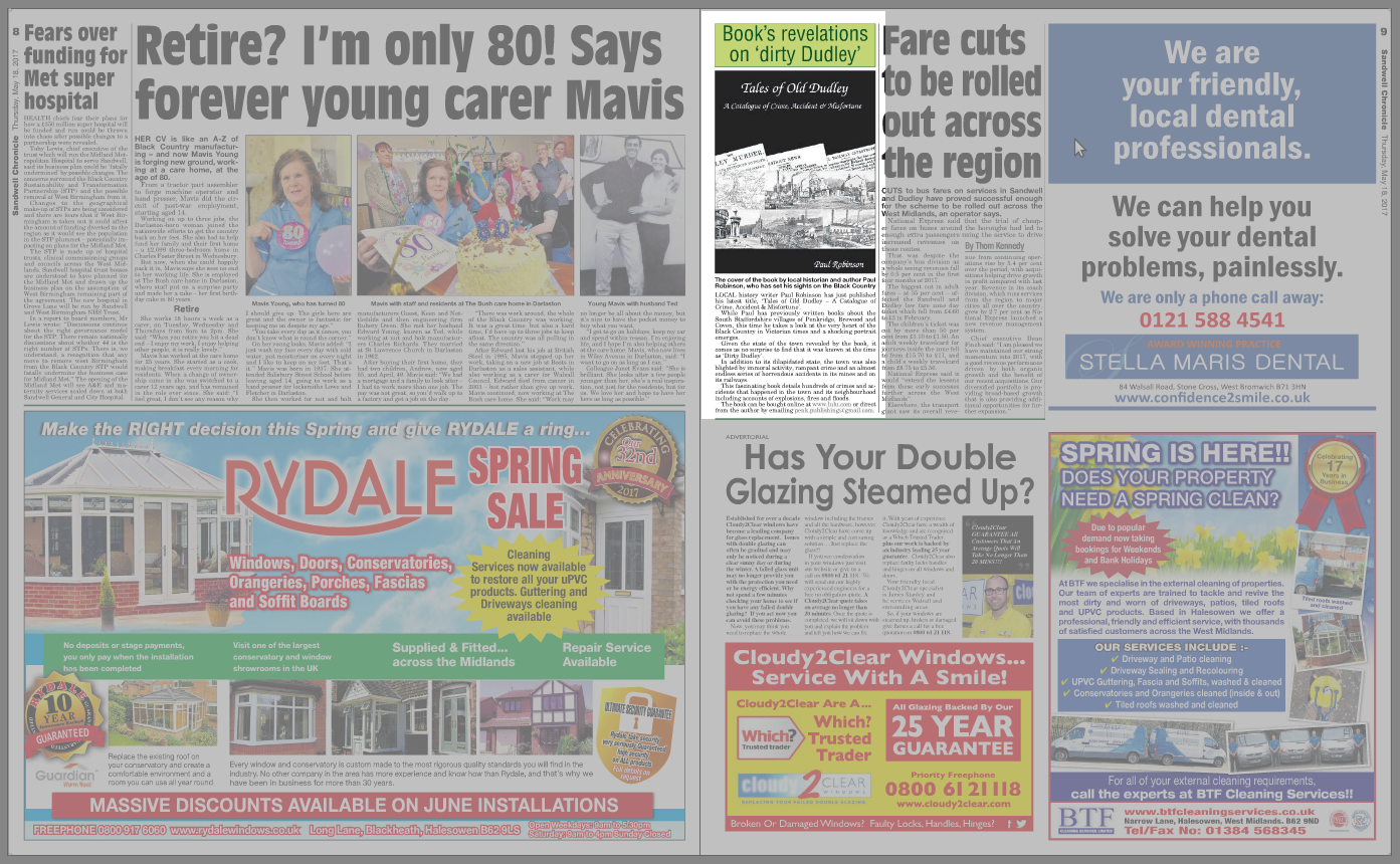 Penk Publishing New title features in Express & Star's 'Chronicle