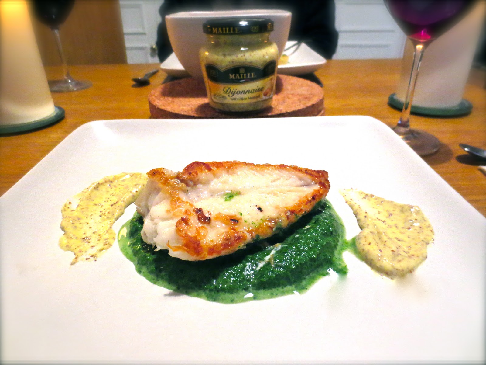 The Hussy London Housewife: Monkfish with herb puree, boiled potatoes