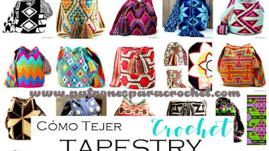 Cómo tejer Tapestry Crochet / Tutoriales en español