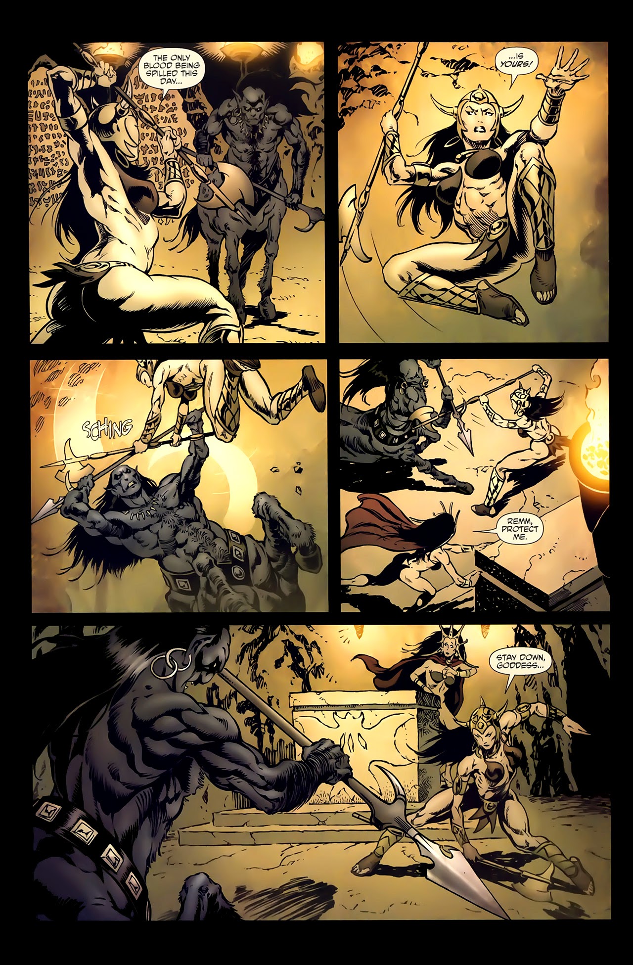Read online Frank Frazetta's Moon Maid comic -  Issue # Full - 28