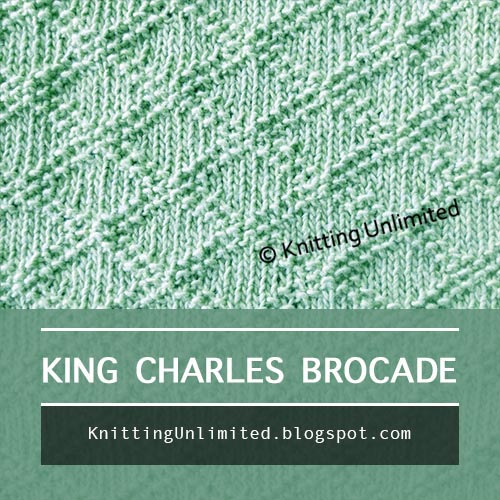 King Charles Brocade Knit Purl