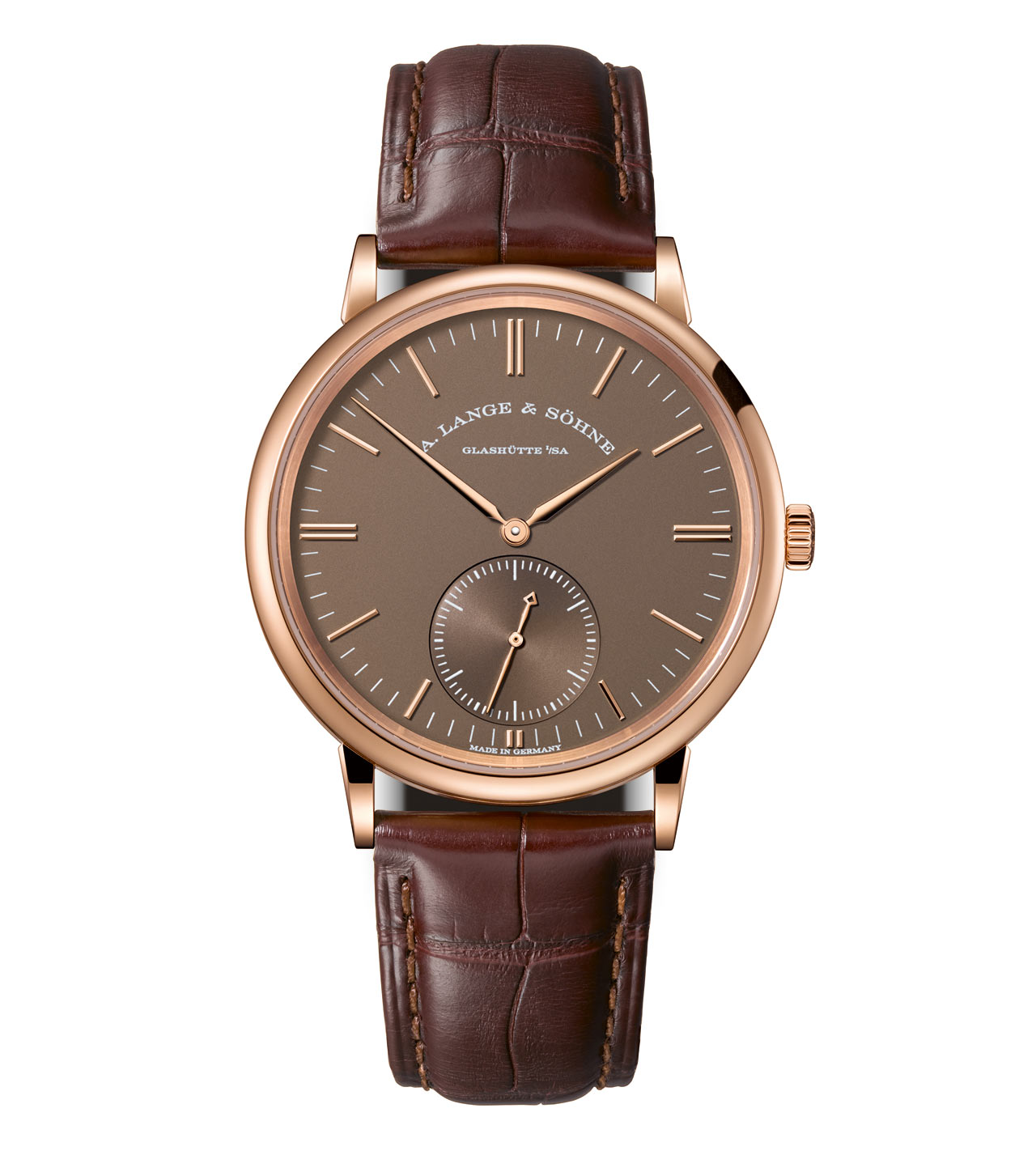 A. Lange & Sohne - Saxonia Automatic with Terra Brown Dial | Time and ...