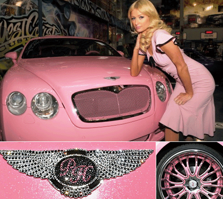 2012 Pink Bentley Continental GT Paris Hilton New Car Model. author profile...