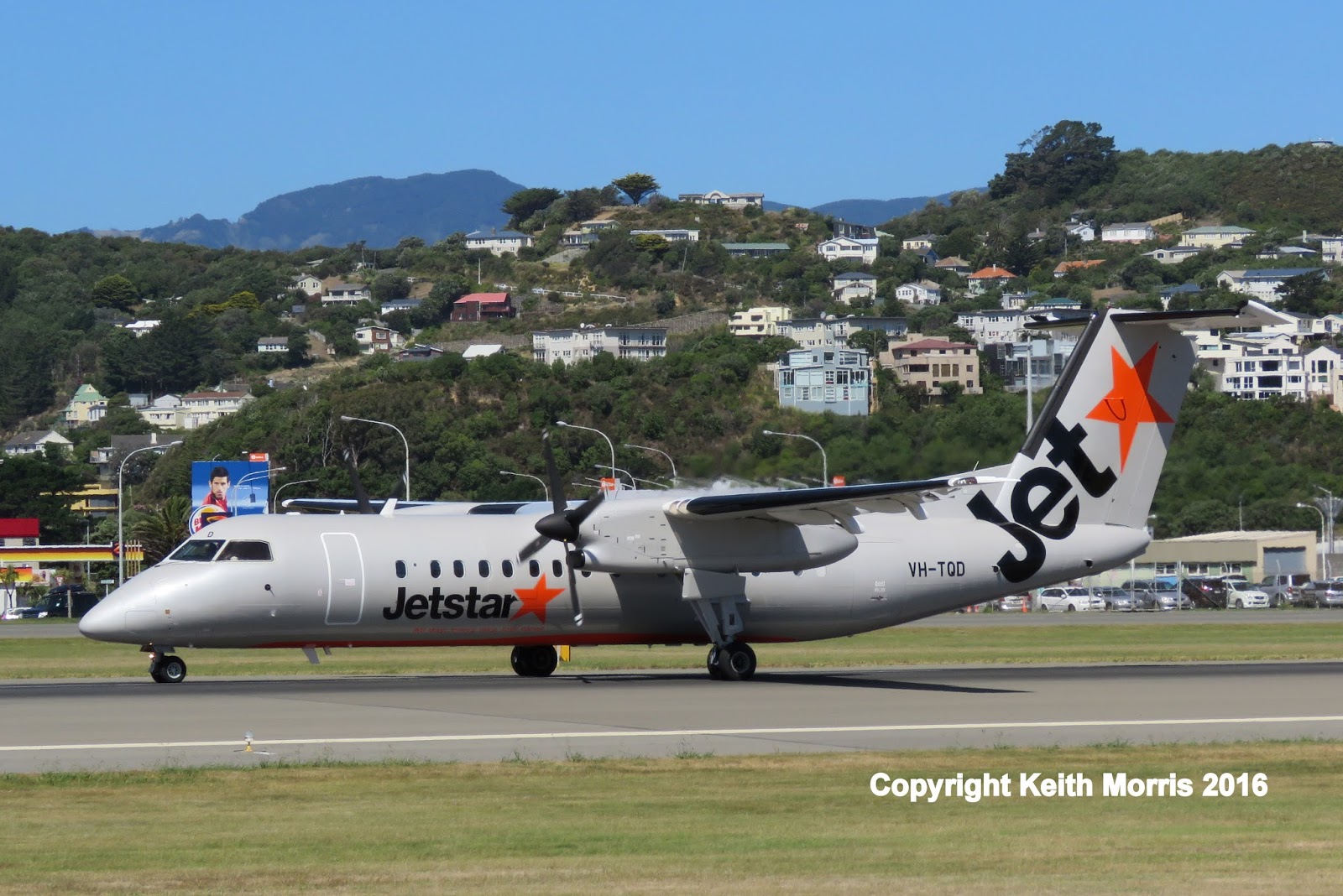 NZ Civil Aircraft Jetstar and Air New Zealand Domestic Go Head to Head at Wellington!