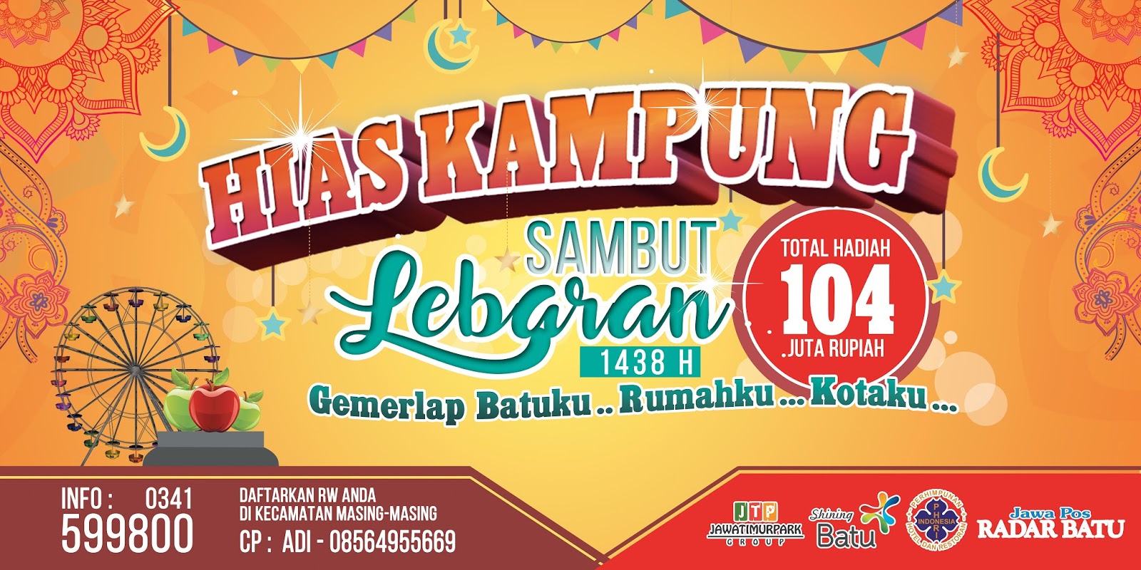 Seluruh Kampung Di Kota Wisata Batu Ikut Meriahkan Lomba Hias Kampung 2017 - Jatimpark