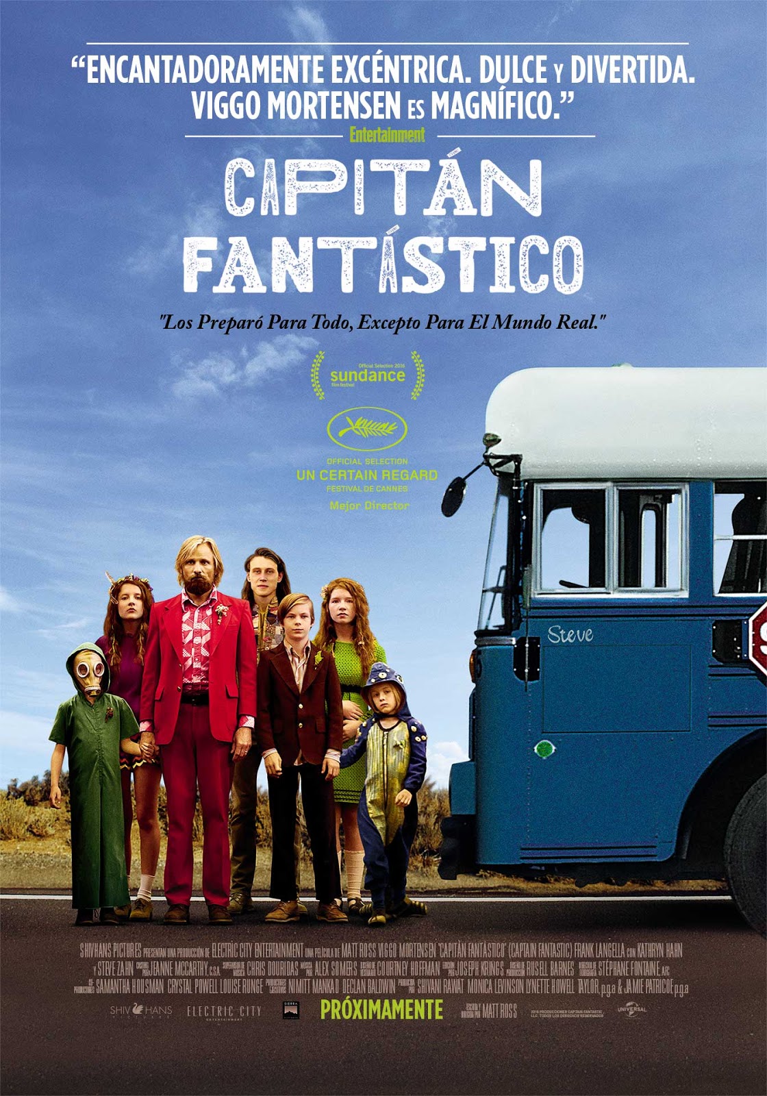 Resena Opinion De La Pelicua Capitan Fantastico 2016