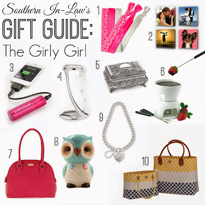 Girly Girl Gift Guide Christmas 2013