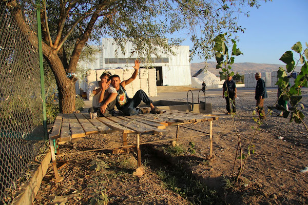 Tajikistan, Yavan, cotton, tapshan, © L. Gigout, 2012