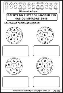 AnÉis OlÍmpicos, Texto, Desenho Para Imprimir E Colorir-mistura De
