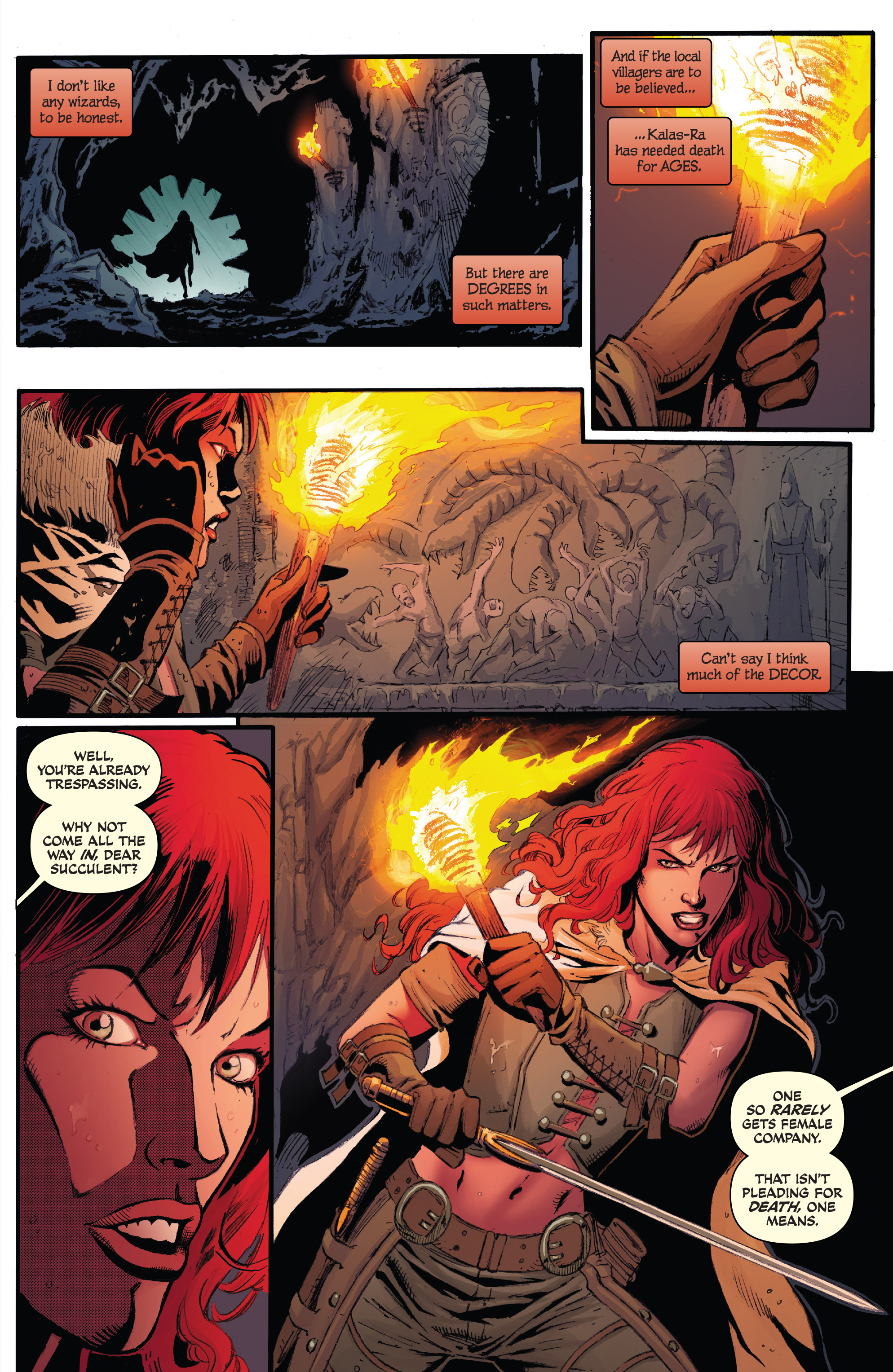 Read online Red Sonja (2013) comic -  Issue #13 - 6