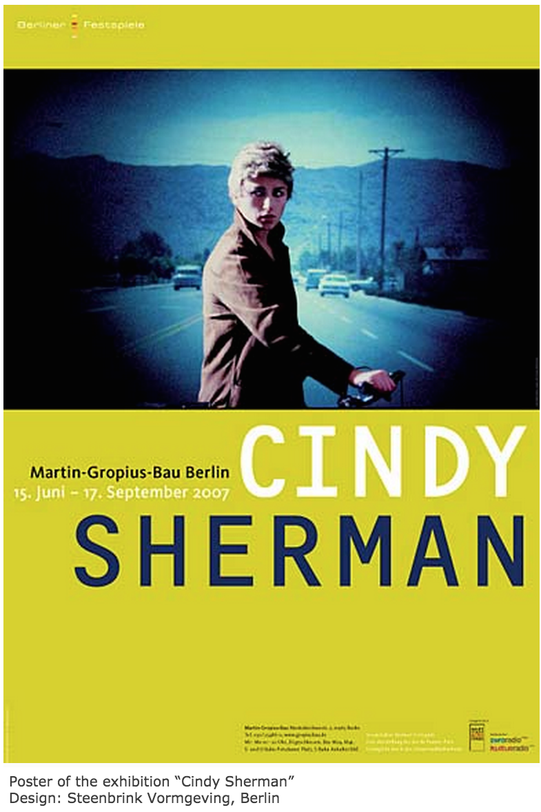 Cindy Sherman 2007 Martin-Gropius-Bau Berlin poster