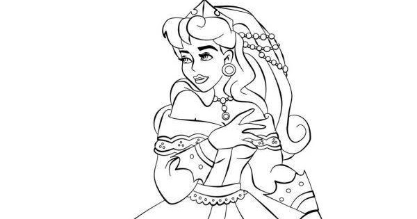 Download Gambar Barbie untuk Mewarnai