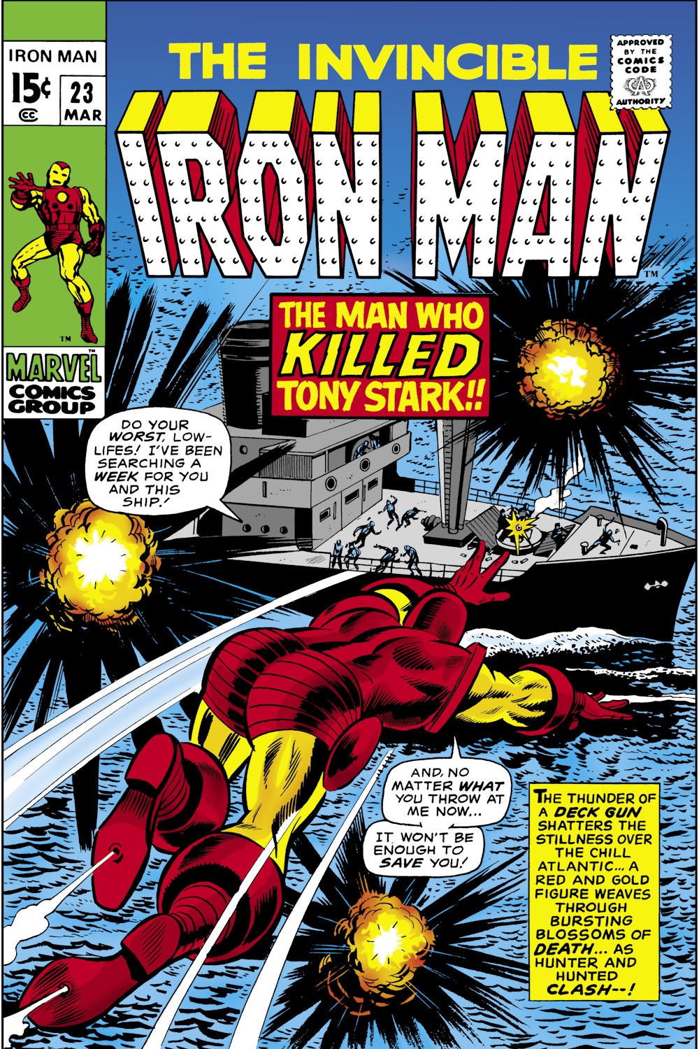 Read online Iron Man (1968) comic -  Issue #23 - 1
