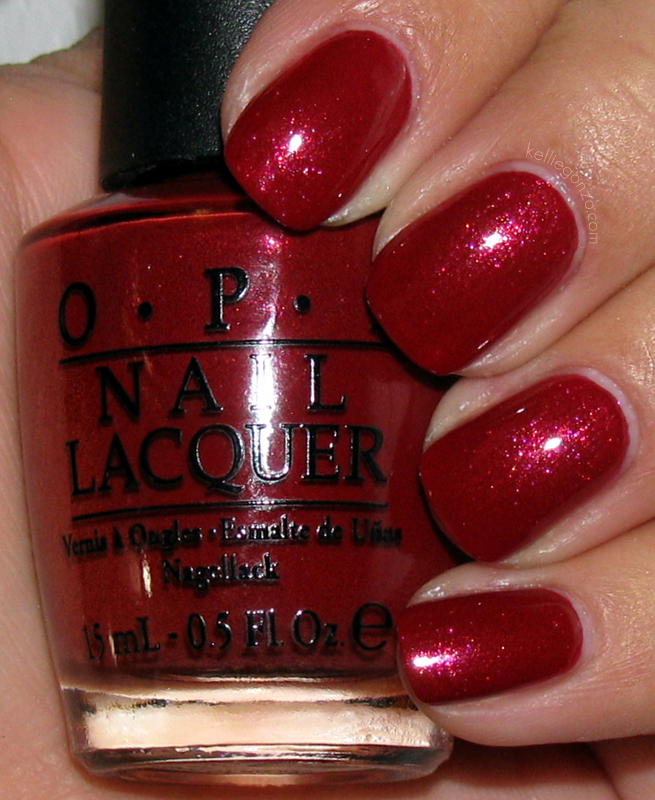 KellieGonzo: OPI Touring America: Swatches & Review Part 2