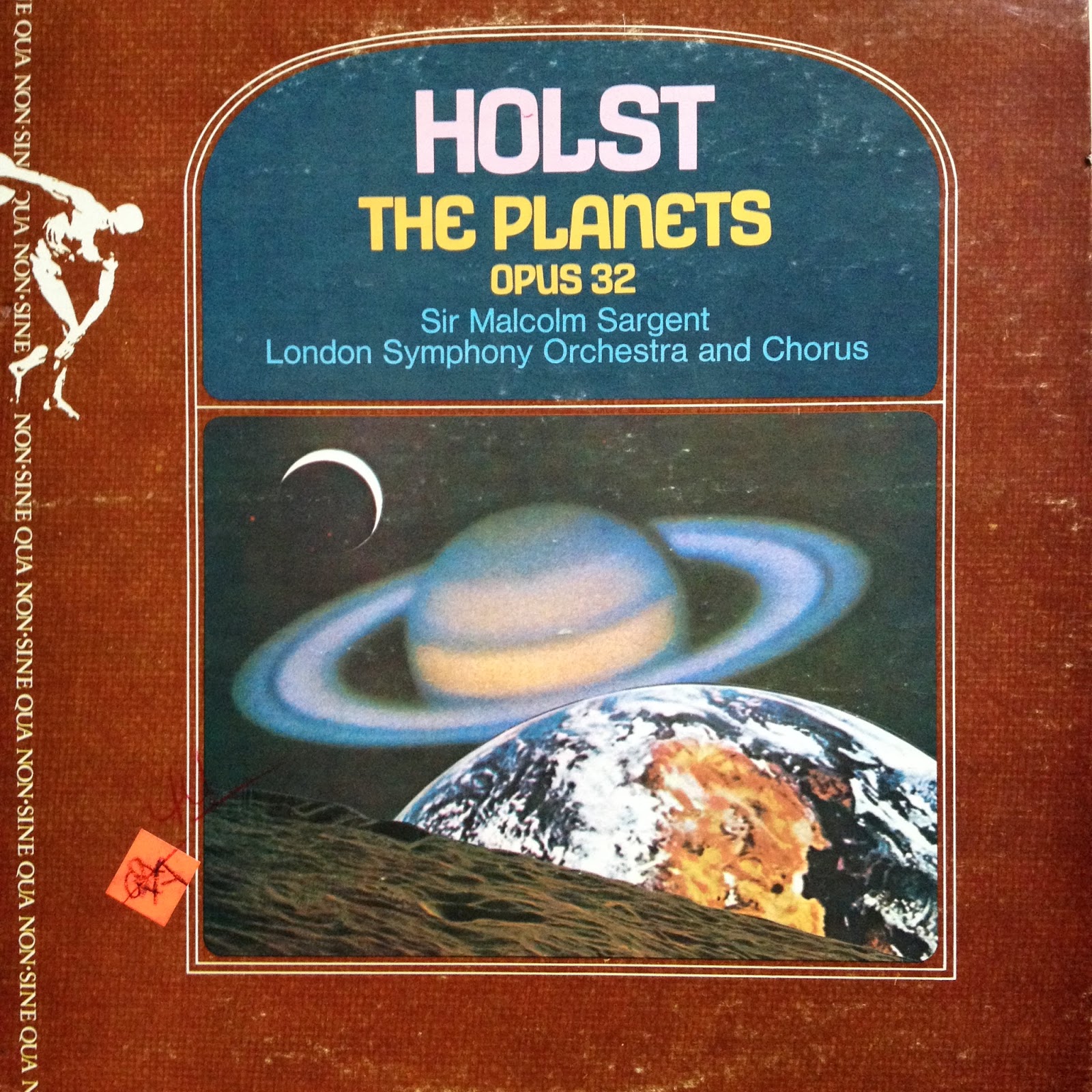 LP:  Holst's Opus 32, The Planets