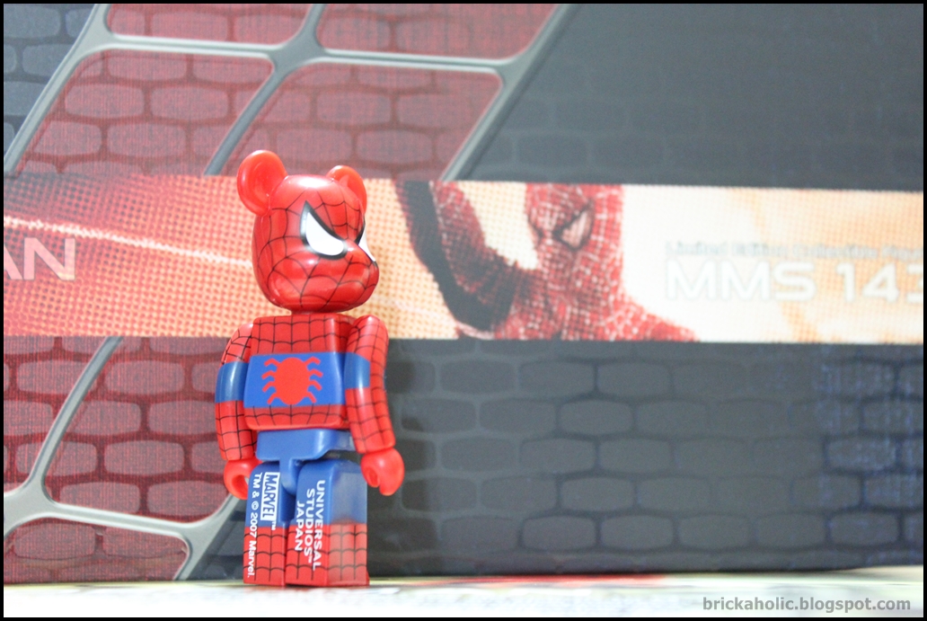 Bearbrick Brickaholic: The Amazing Spider-Man Bearbrick 100%