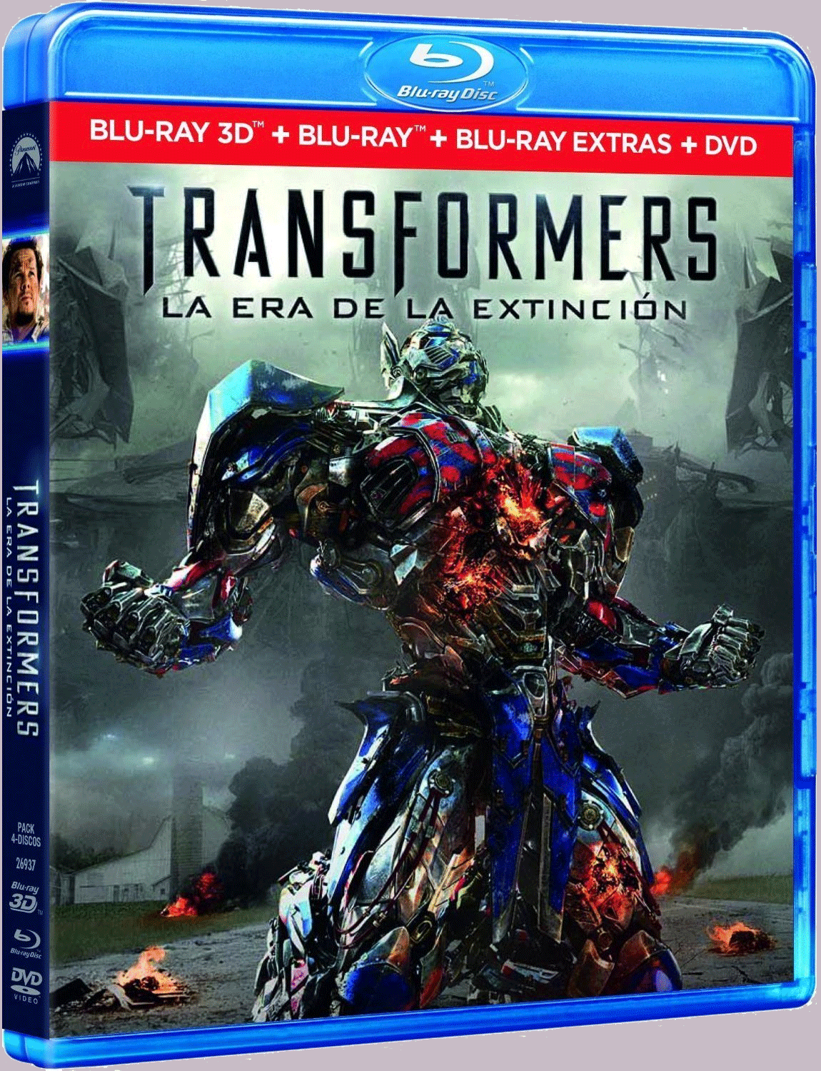 ADICTOS AL 3D PRIMEROS DETALLES DEL BLURAY 3D DE TRANSFORMERS 4 LA
