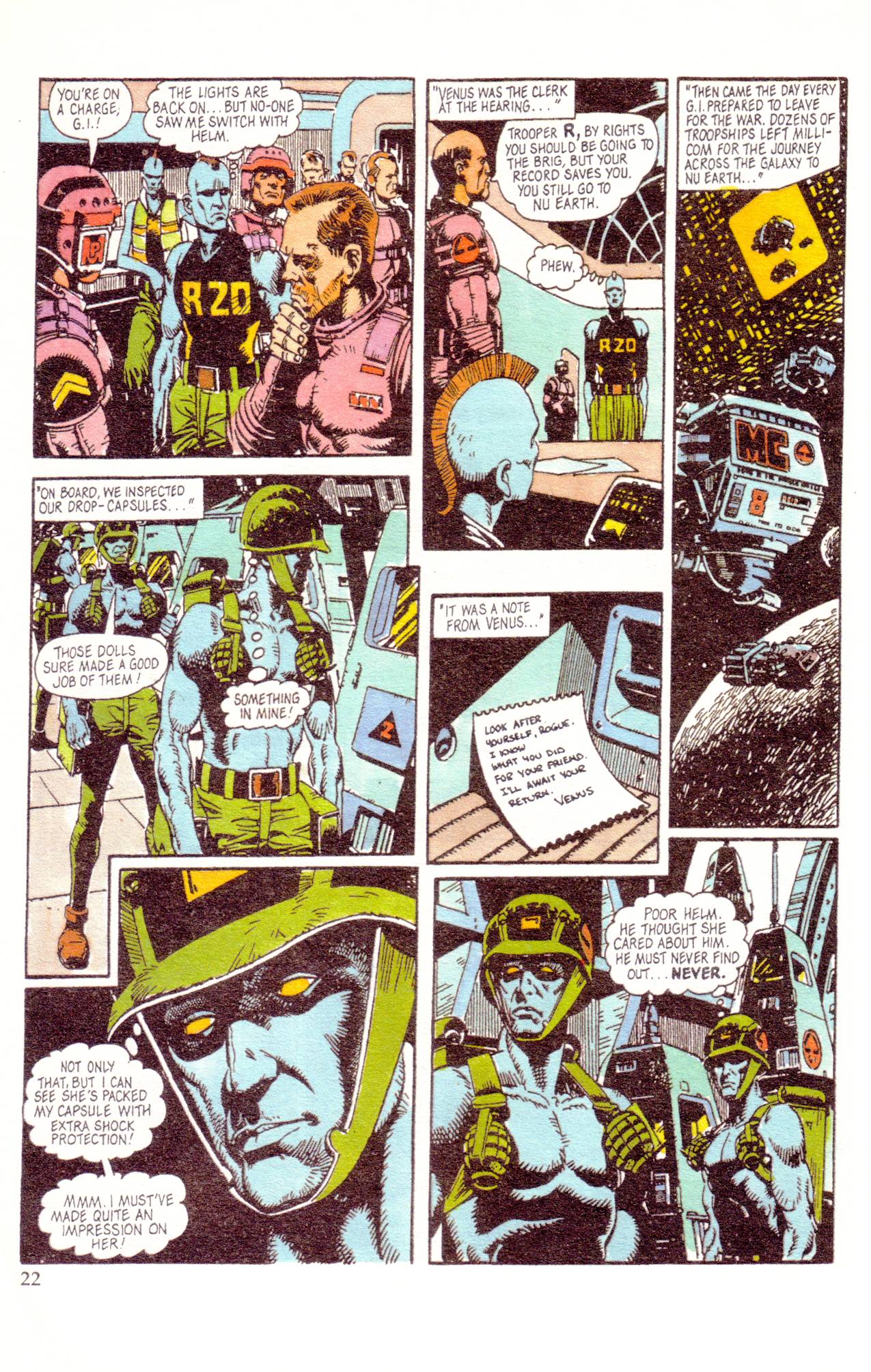 Read online Rogue Trooper (1986) comic -  Issue #12 - 23