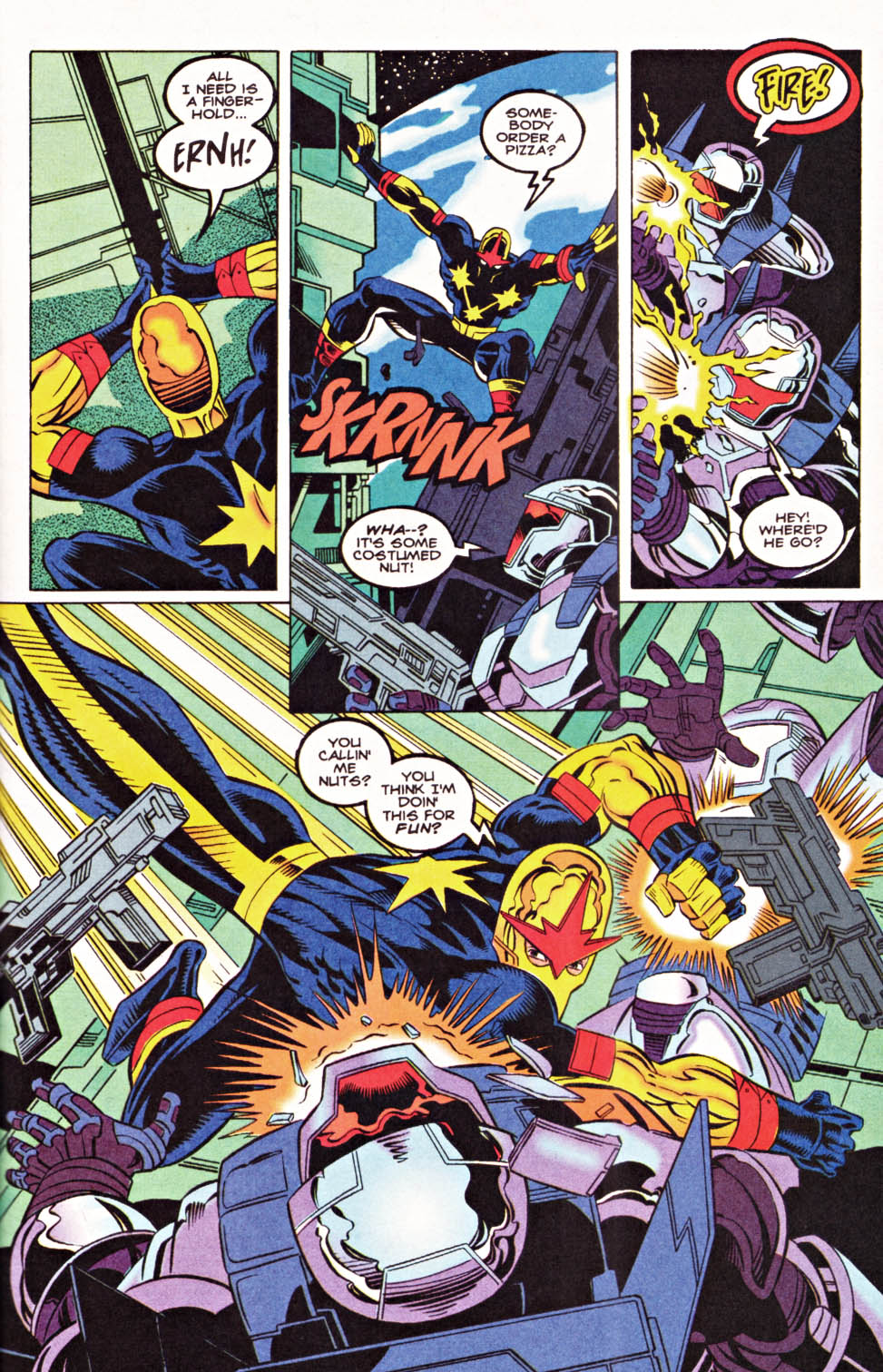 Read online Nova (1994) comic -  Issue #8 - 7