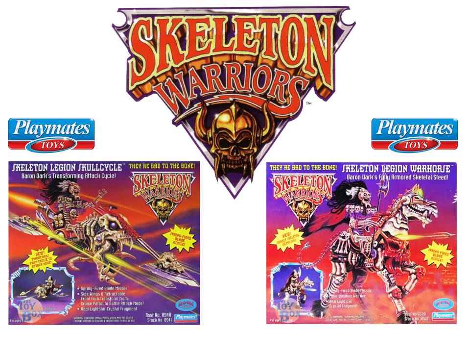 The Toy Box Skeleton Warriors (Playmates Toys)