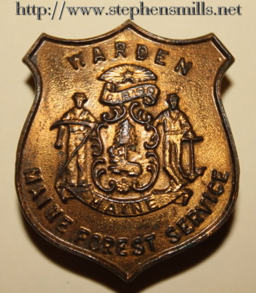 Walter Scott Emmons - Fire Warden Badge Walter Scott Emmons - Fire Warden Badge