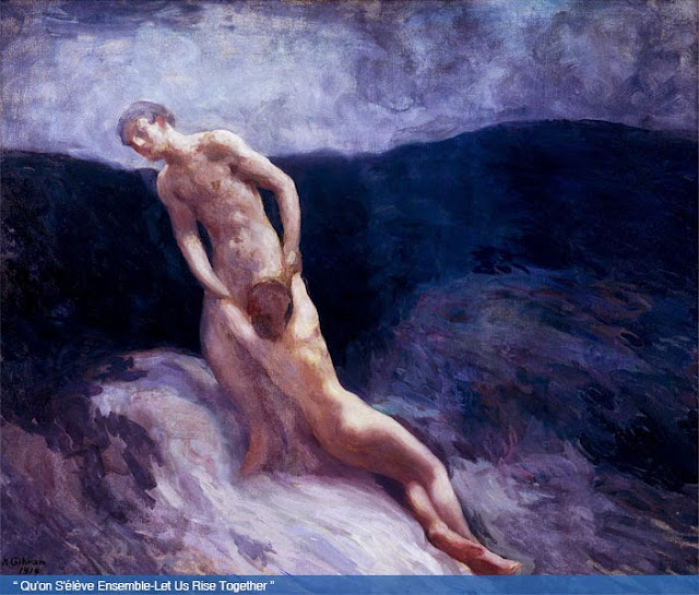 Khalil Gibran Painting 