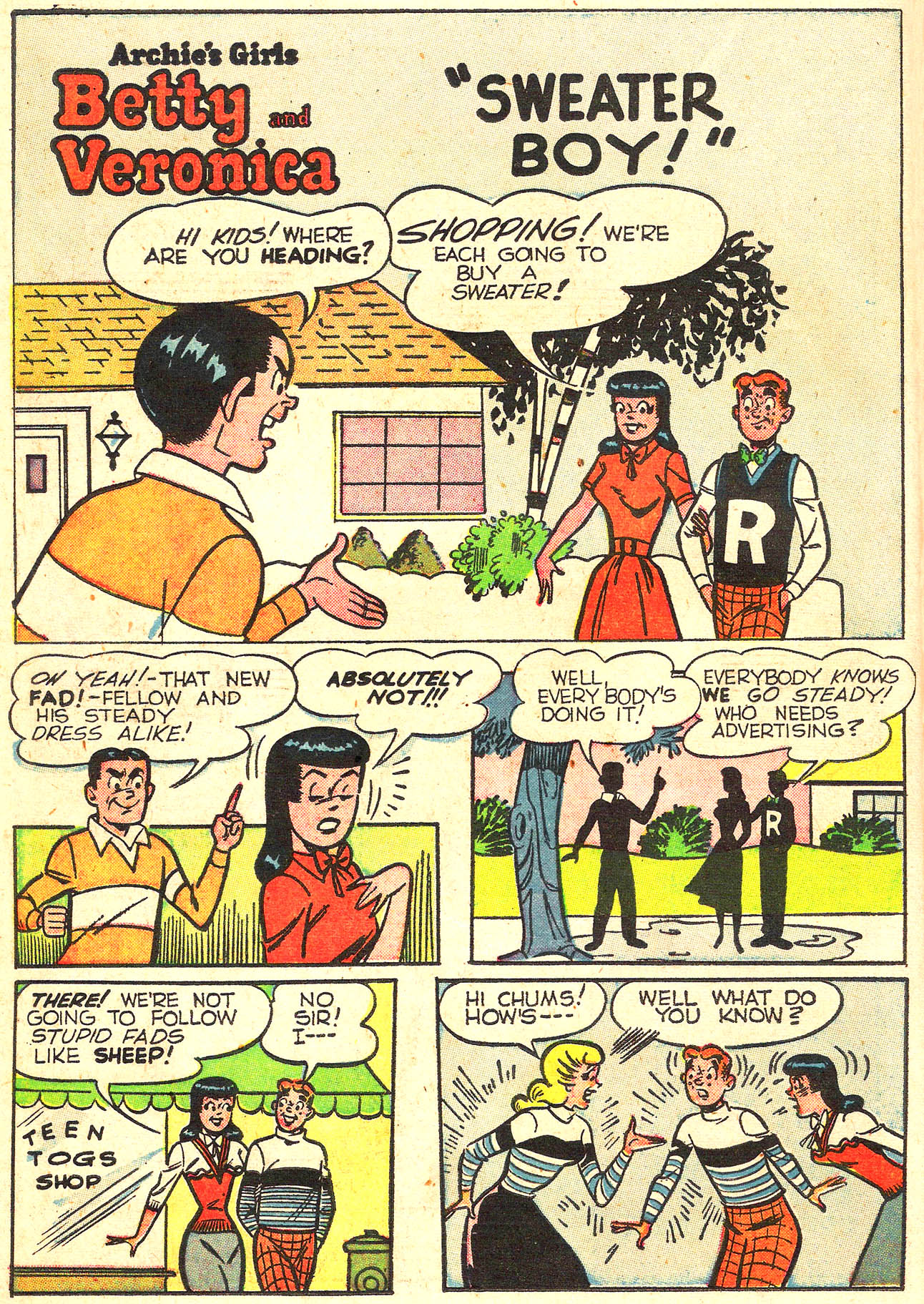 Read online Archie's Girls Betty and Veronica comic -  Issue # _Annual 6 - 50
