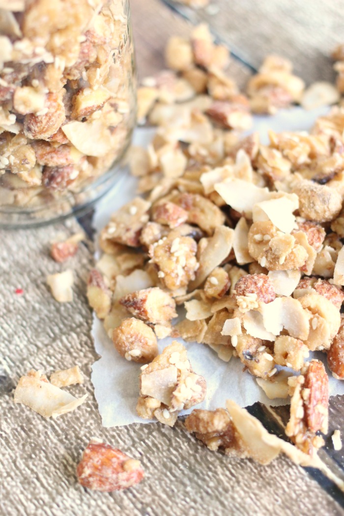 Mama Loves Food! Maple Nut Clusters