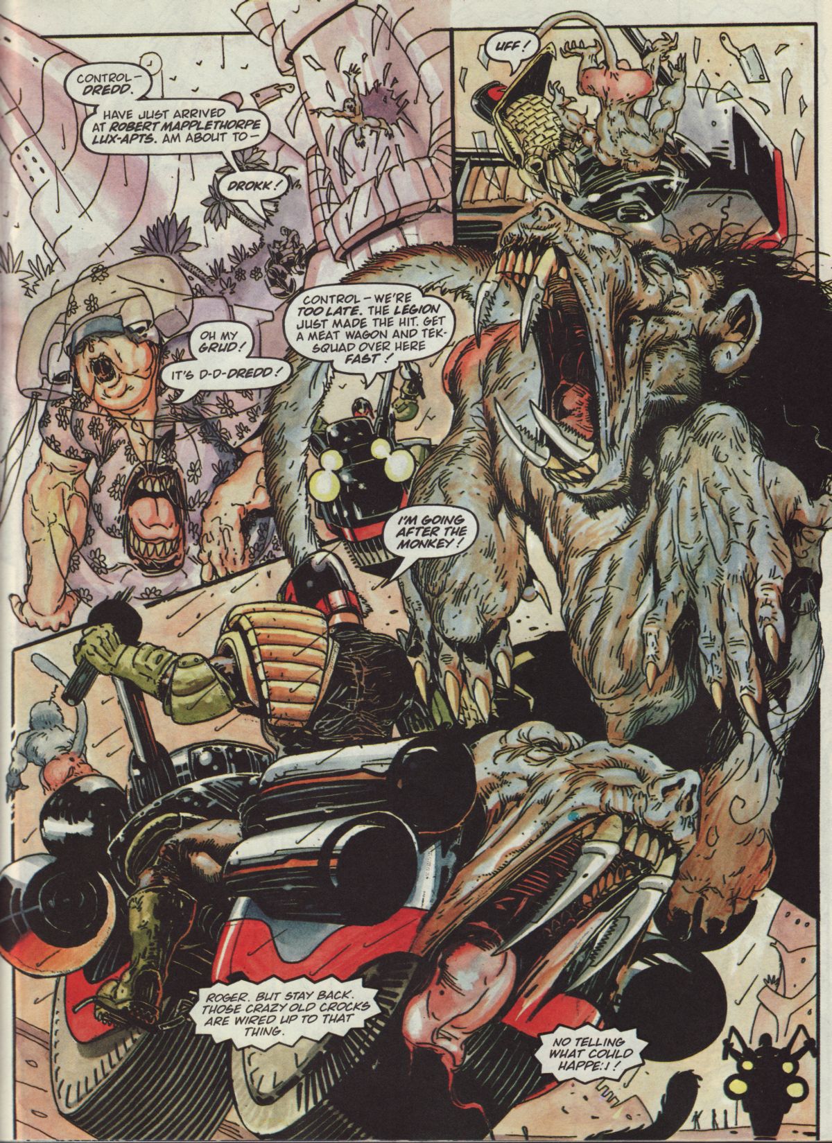 Read online Judge Dredd: The Megazine (vol. 2) comic -  Issue #35 - 38