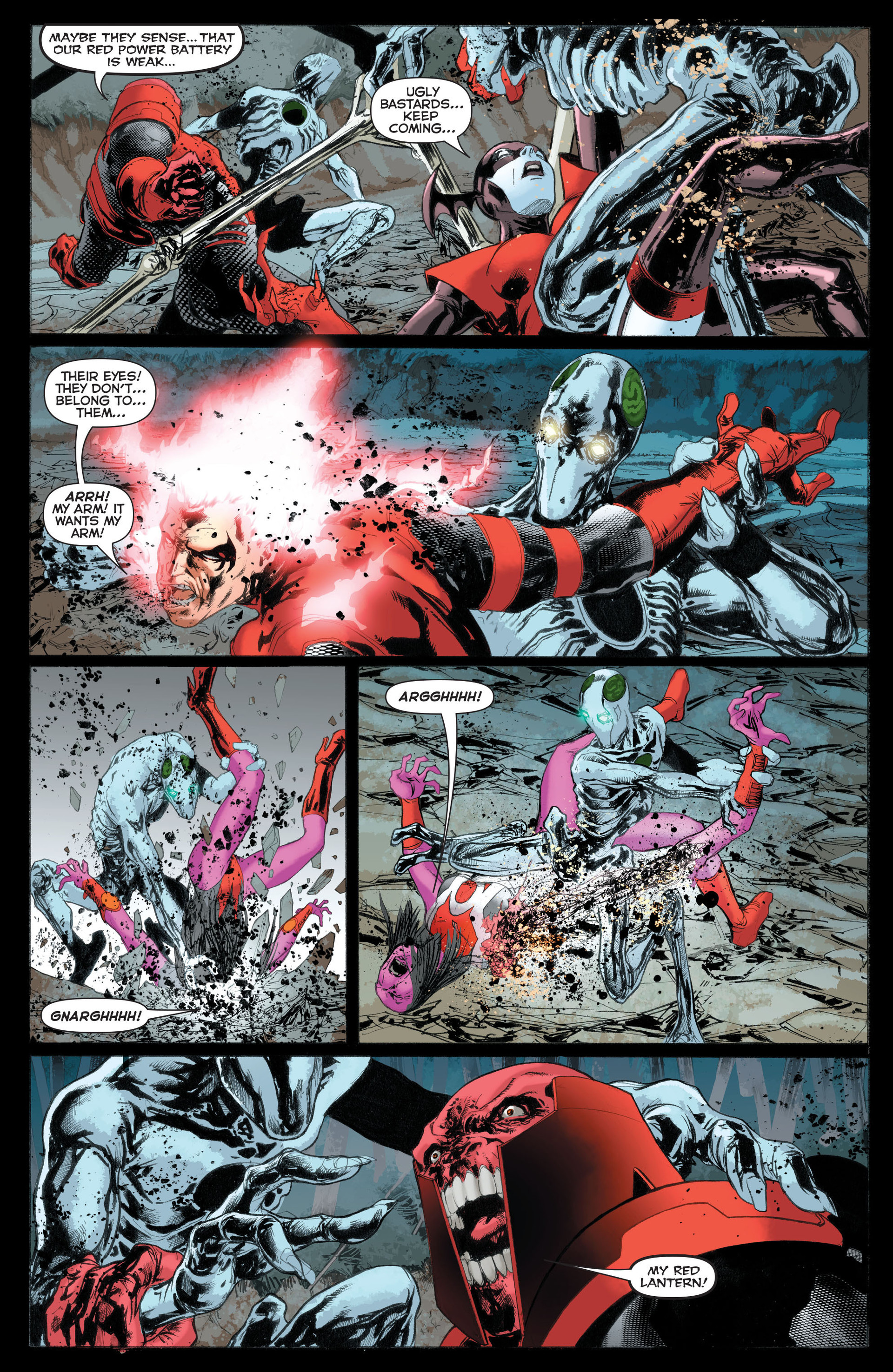 Read online Red Lanterns comic -  Issue #13 - 16