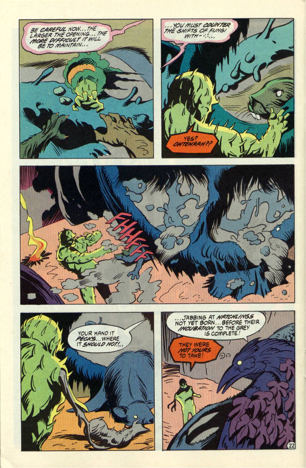 Read online Swamp Thing (1982) comic -  Issue #106 - 23