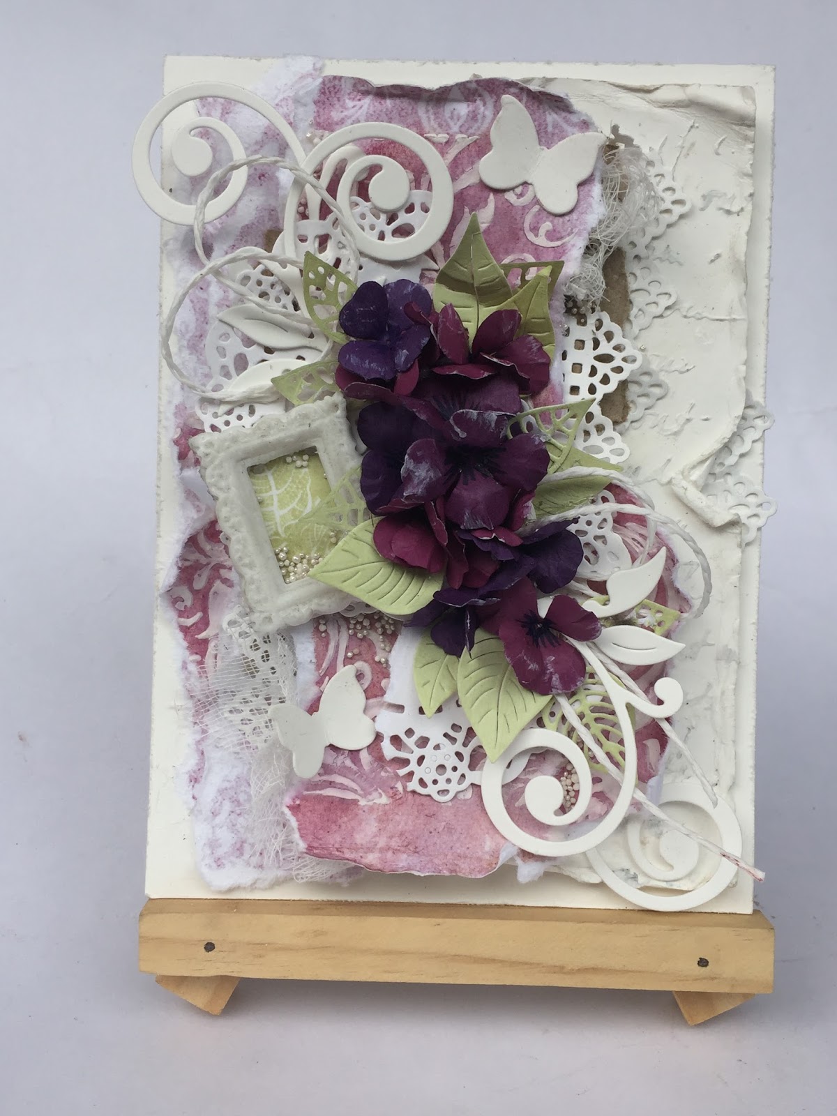 CottageBLOG Shabby Chic Card with Anita Kejriwal