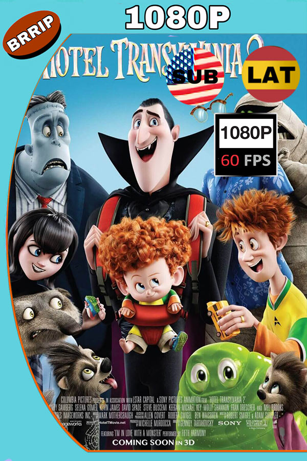 Hotel Transylvania 3 (2018) 1080p 60FPS Dual Latino