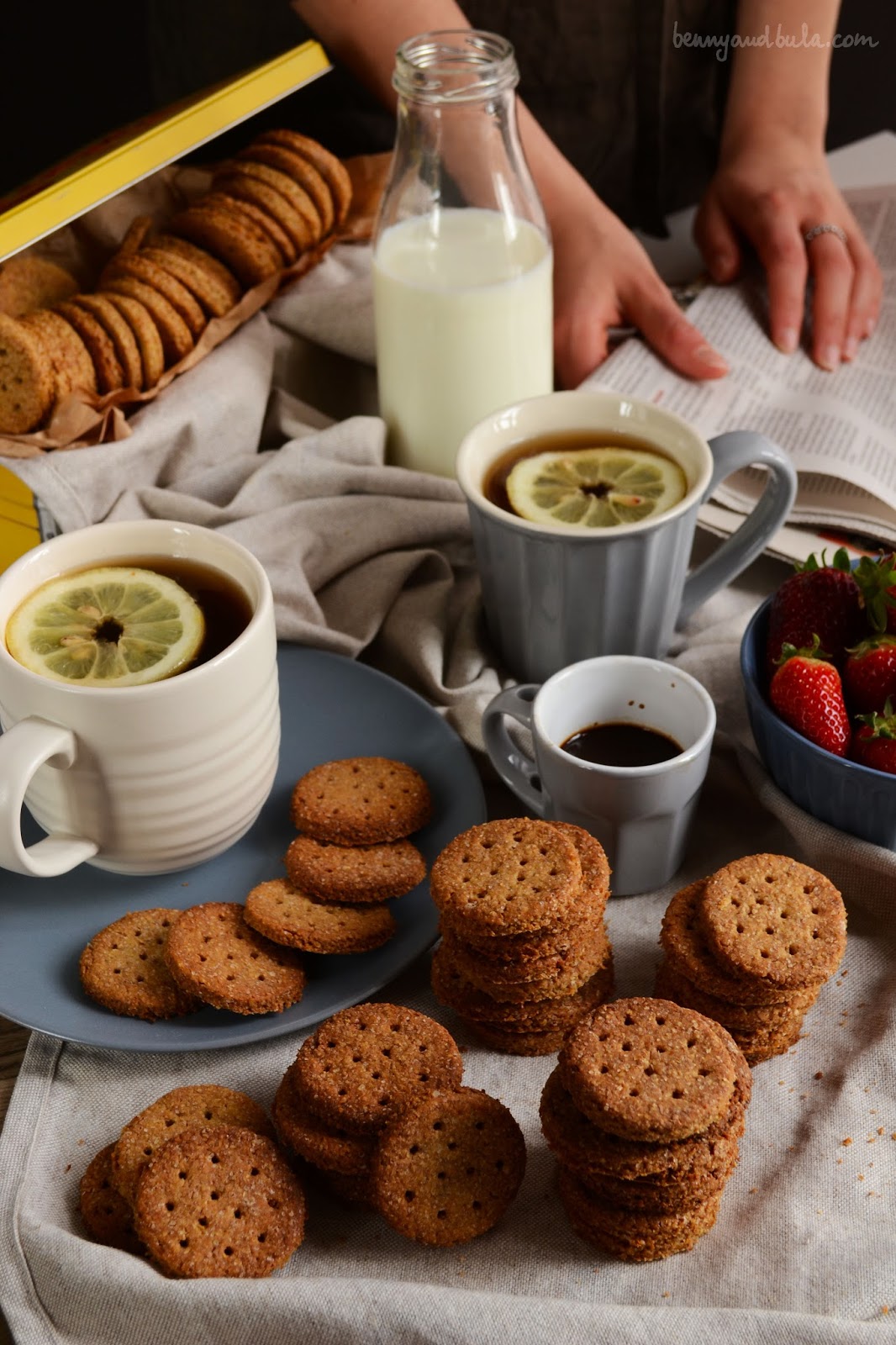 frollini integrali ricetta/ whole wheat cookies recipe