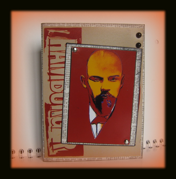 Красный ленин картина энди уорхол