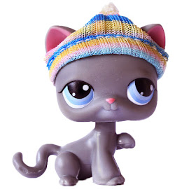 Littlest Pet Shop 3-pack Scenery Cat Shorthair (#74) Pet