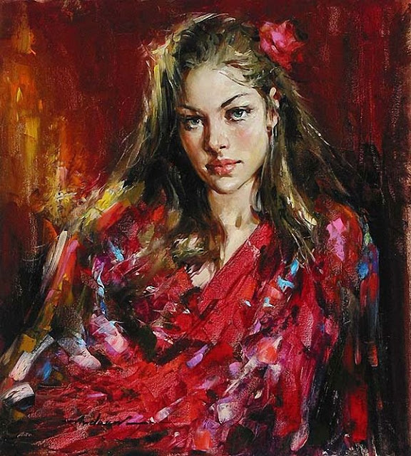 Stunning Female Paintings By Andrew Atroshenko