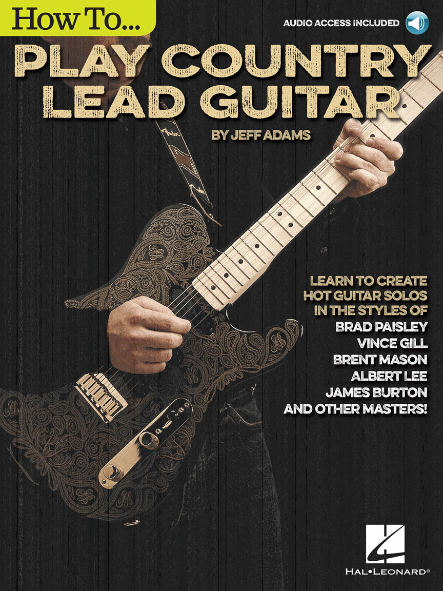 Tablature per chitarra HOW TO PLAY COUNTRY LEAD GUITAR BOOK & CD LIBRO
